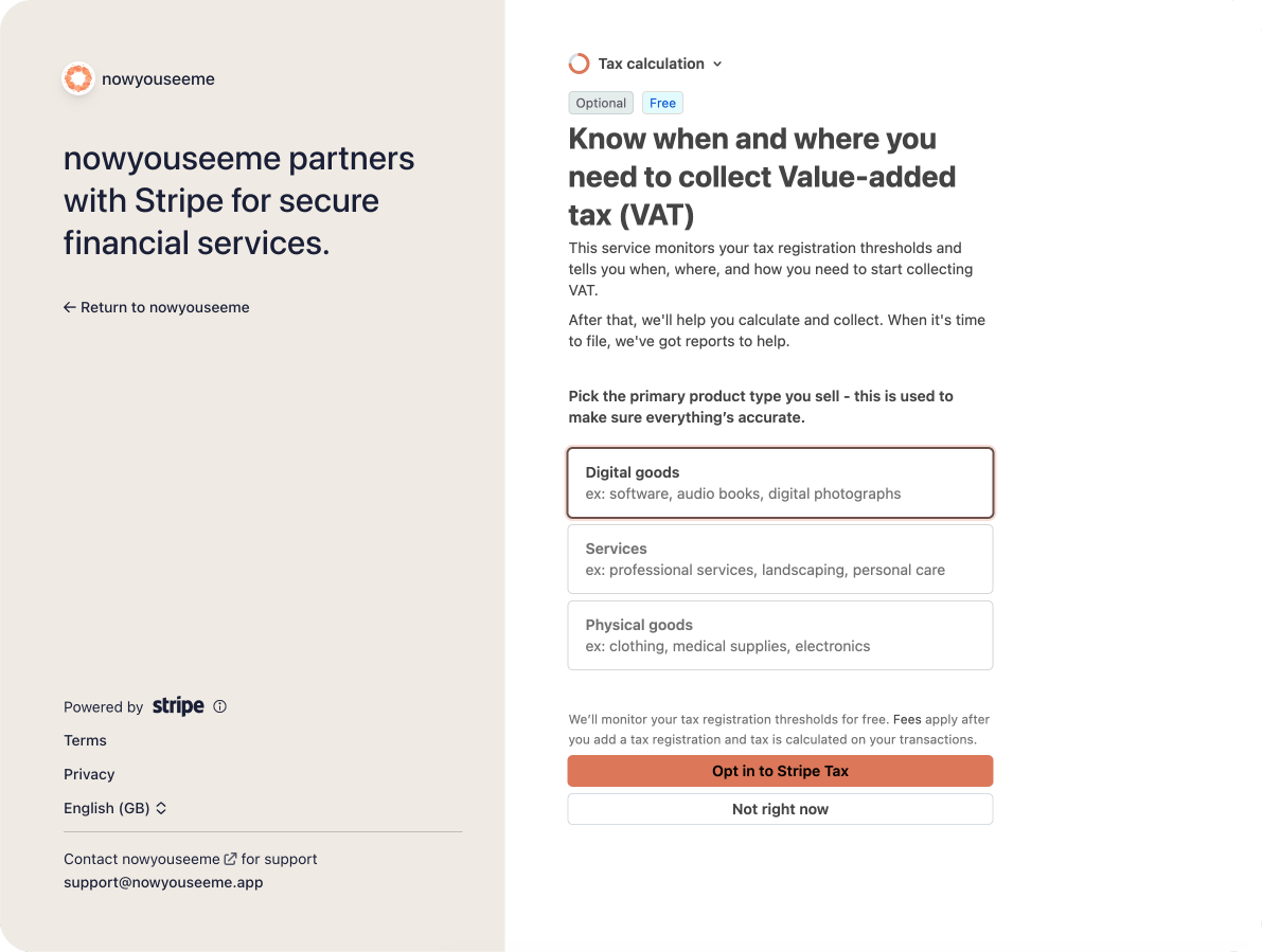 Know when and where you need to collect VAT